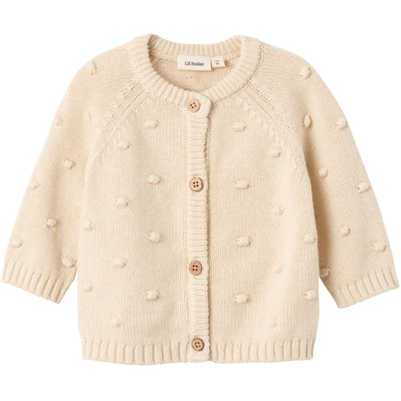 Layered cardiganLil'Atelier Fog Gable Knit Cardigan