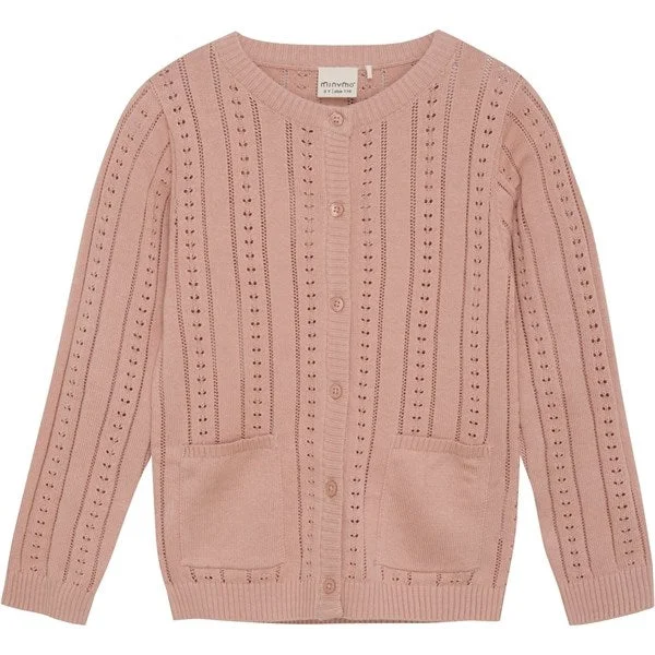 Boho cardiganMinymo Peach Beige Cardigan Knit