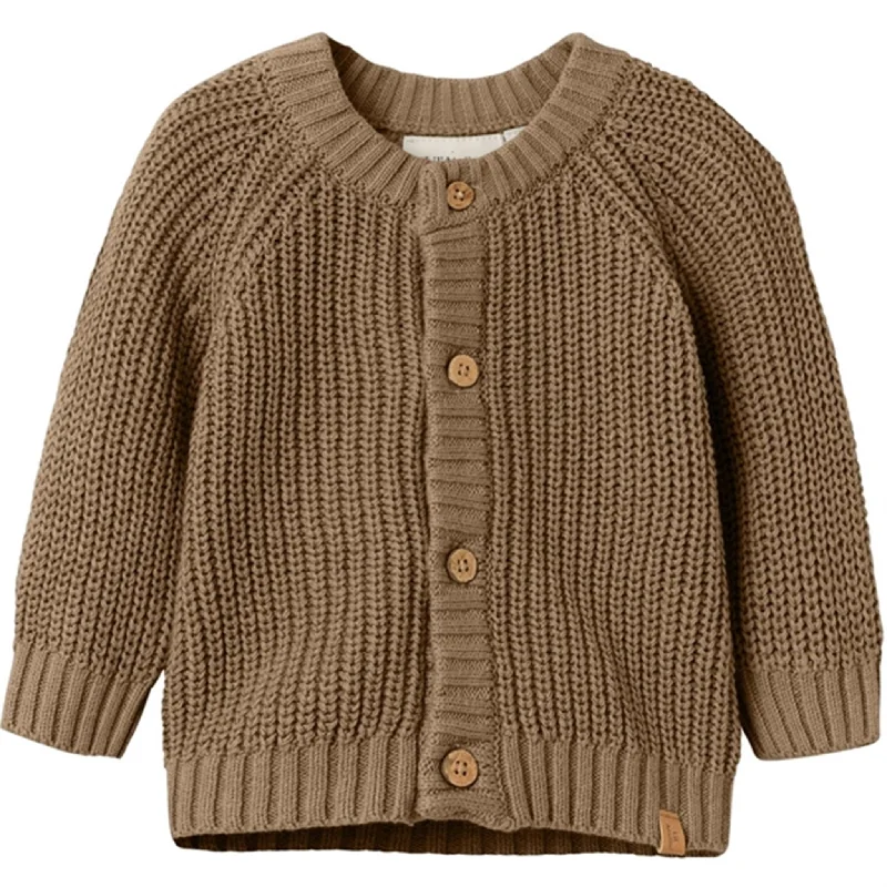 Windproof cardiganLil'Atelier Tigers Eye Emlem Knit Cardigan