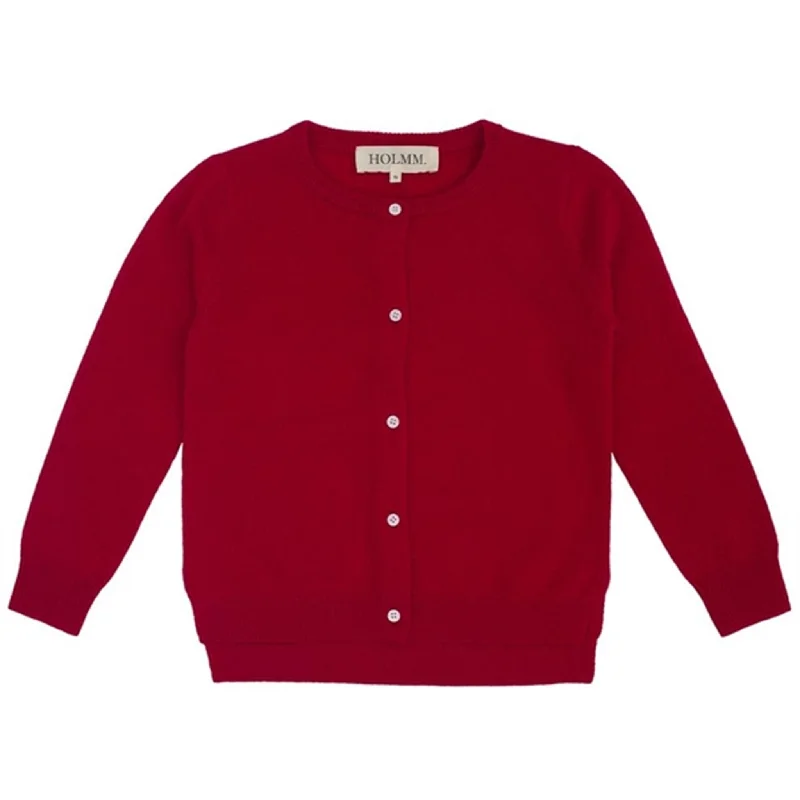 Unisex cardiganHOLMM Postbox Molly Cashmere Knit Cardigan