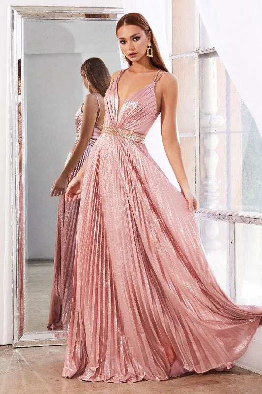 TightwadCinderella Divine CW230 Long Metallic Prom Dress