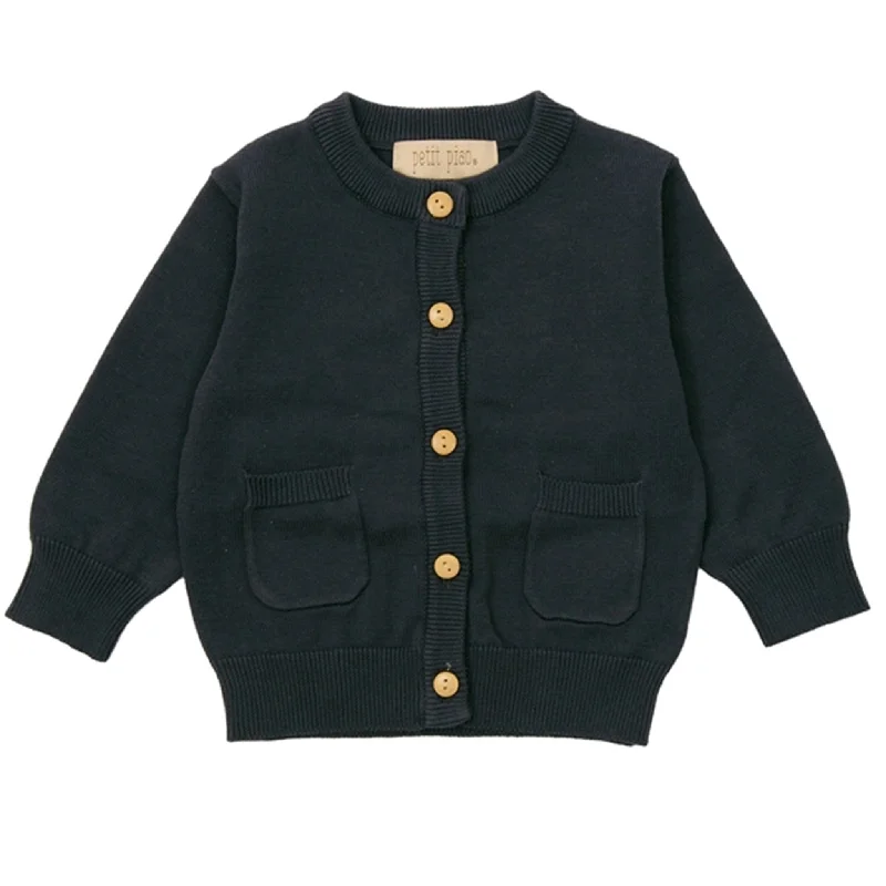 Petite cardiganPetit Piao Turbulence Pocket Knit Cardigan