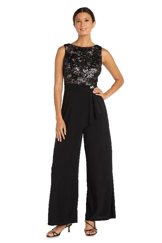 TightdressR&M Richards 9054P Formal Sleeveless Petite Jumpsuit Sale