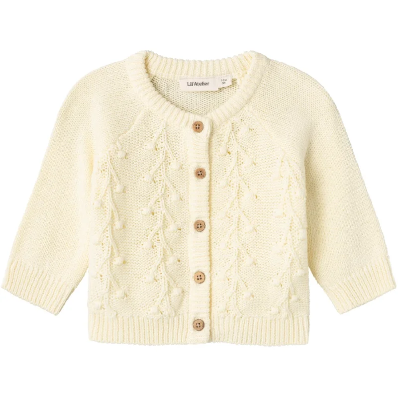 Formal cardiganLil'Atelier Lemon Icing Kaja Knit Cardigan