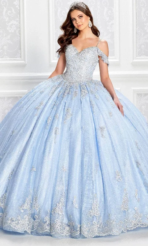 TightbondPrincesa by Ariana Vara PR22032 - Cold Shoulder V-Neck Ball Gown