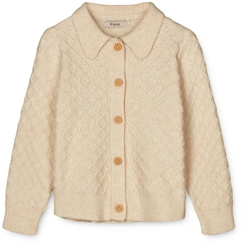 Chunky cardiganFliink Sandshell Benna Cardigan