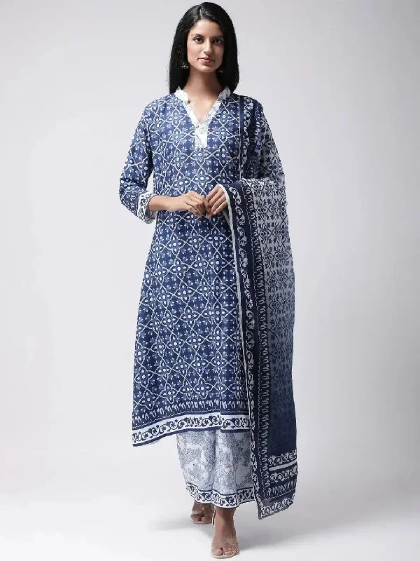 Hangup Women Standard Printed Indian Ethnic Set-X5_3PcKurtaSet