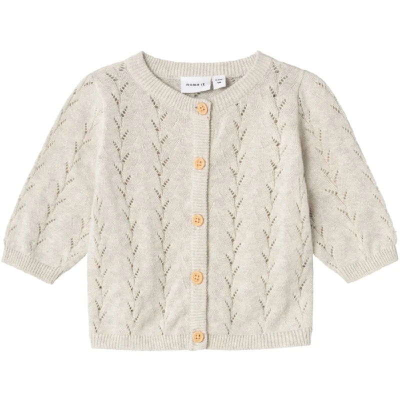 Knit cardiganName It Peyote Melange Banni Knit Cardigan Noos