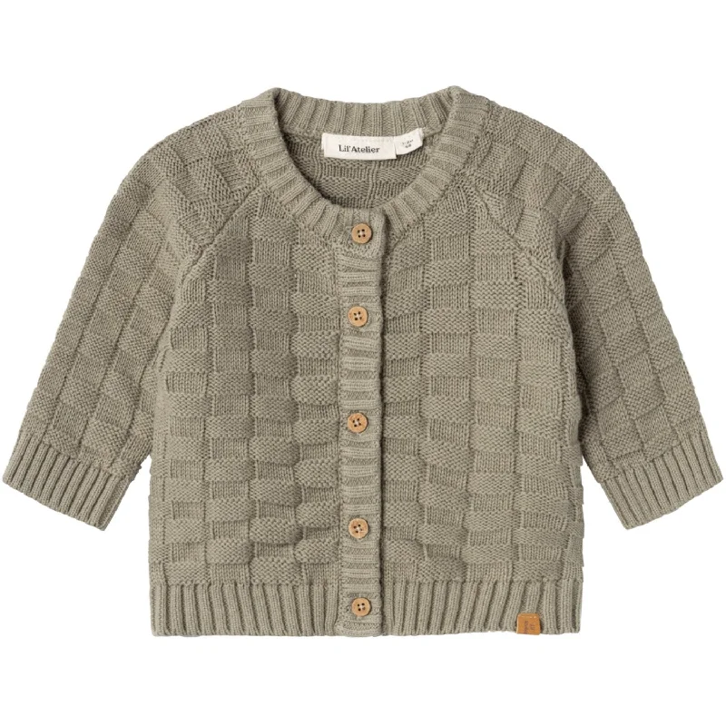 Travel cardiganLil'Atelier Laurel Oak Larson Knit Cardigan