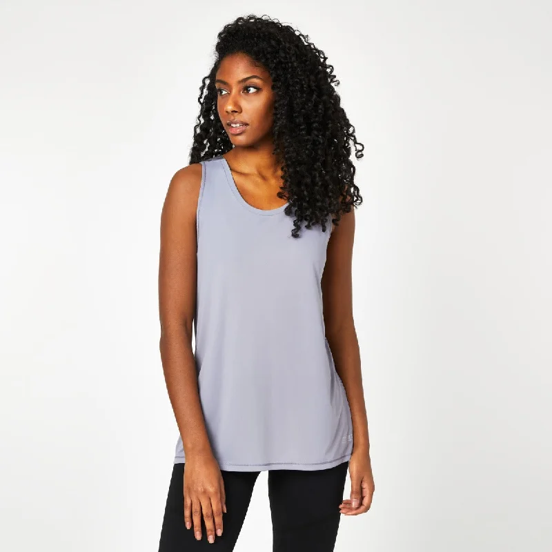 Reflective tankWomen's Cross Back Tank Top