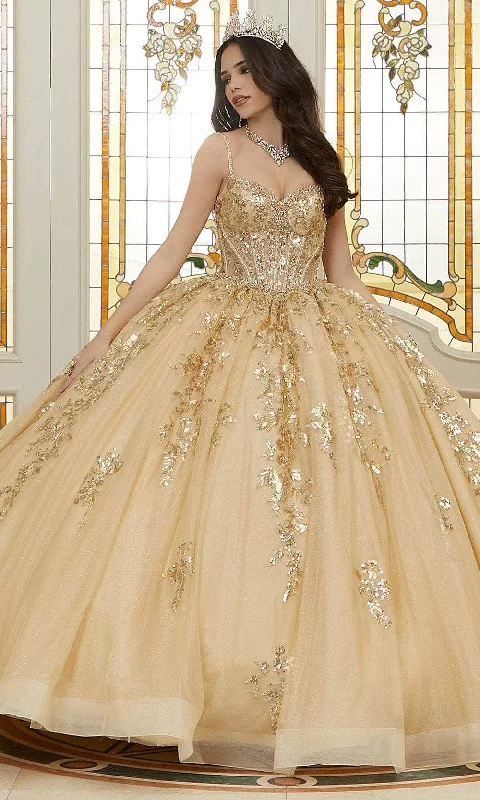 TightsoundVizcaya by Mori Lee 89472 - Sequin Embellished Quinceanera Ballgown