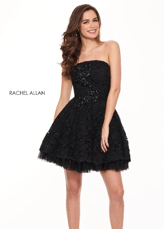 TightdressRachel Allan Short Strapless Cocktail Dress