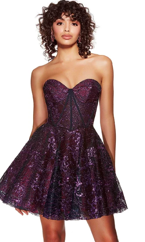 TightropeAlyce Paris 3770 - Strapless Sweetheart Cocktail Dress