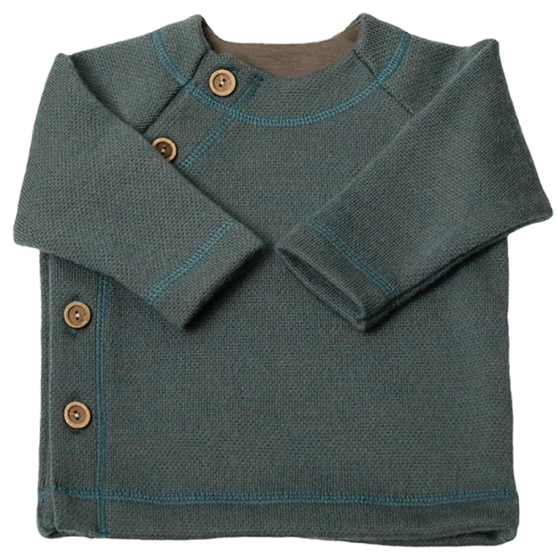 Wool cardiganJoha Wool Blue Cardigan