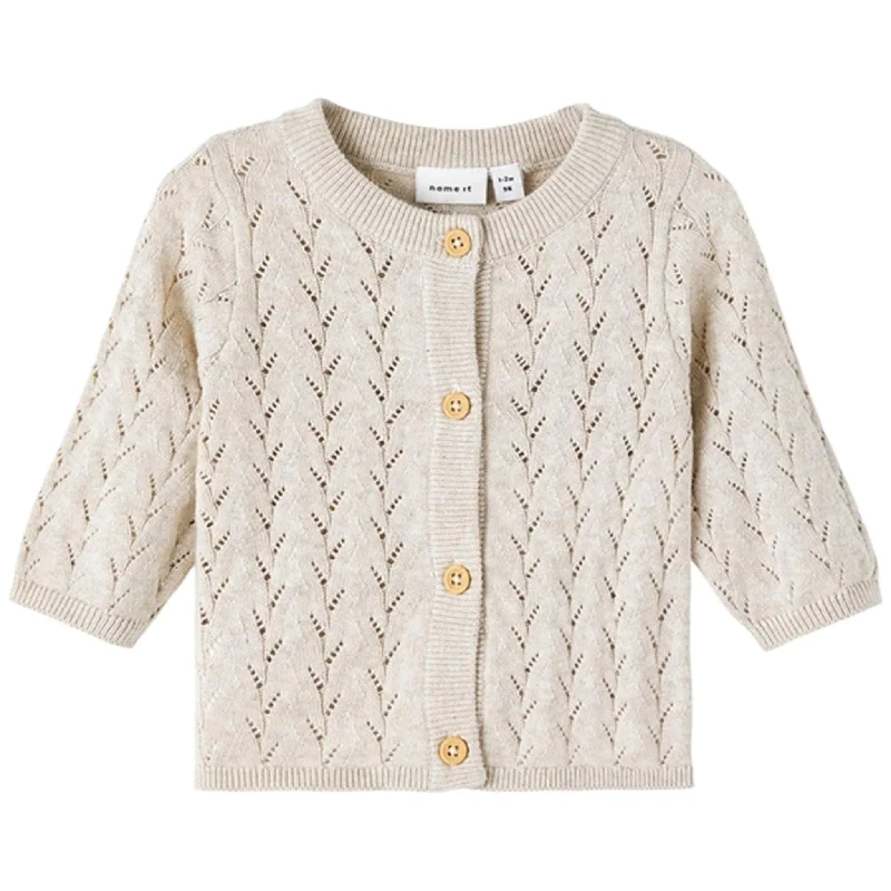 Name it Peyote Melange Tomille Knit Cardigan