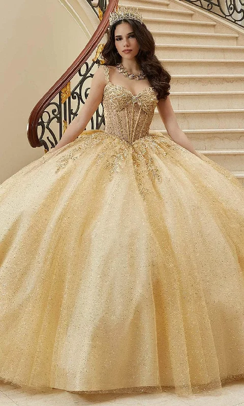 TightlinkVizcaya by Mori Lee 89471 - Applique Embellished Quinceanera Ballgown