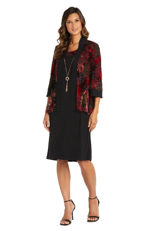 TightdefenseR&M Richards 7679 Short Piece Velvet Jacket Dress Sale