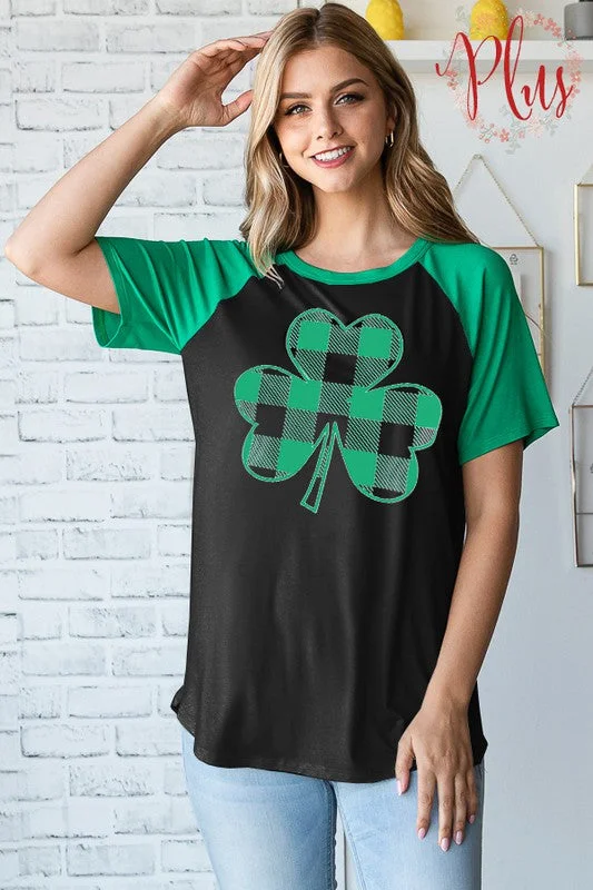 Thermal hoodieBlack & Green Shamrock T-Shirt