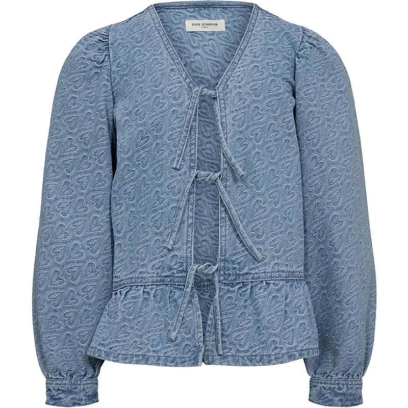 Tech cardiganSofie Schnoor Denim Blue Cardigan