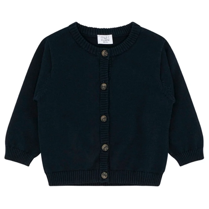 Neutral cardiganHust & Claire Baby Navy Clyde Cardigan NOOS