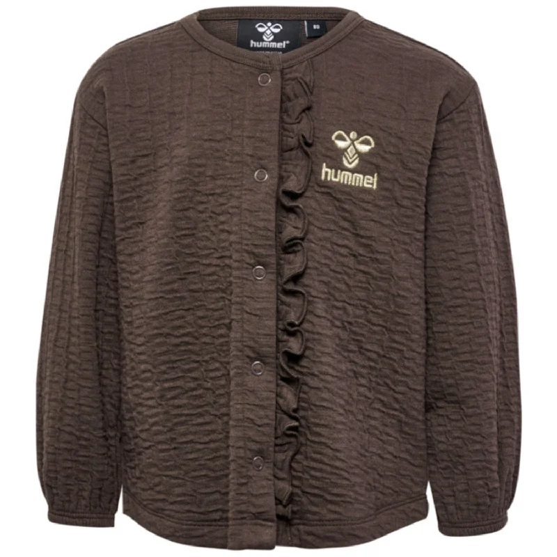 Turtleneck cardiganHummel Chocolate Brown Issa Sweat Cardigan