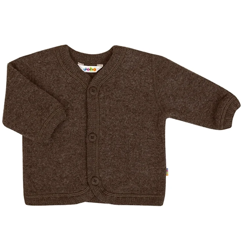 Lightweight cardiganJoha Wool Dark Bark Cardigan