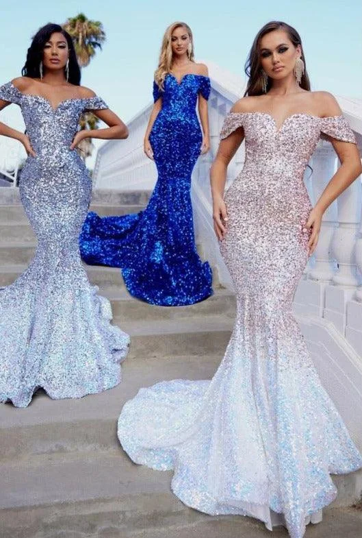 TighthemPortia And Scarlett 22353 Long Formal Mermaid Gown