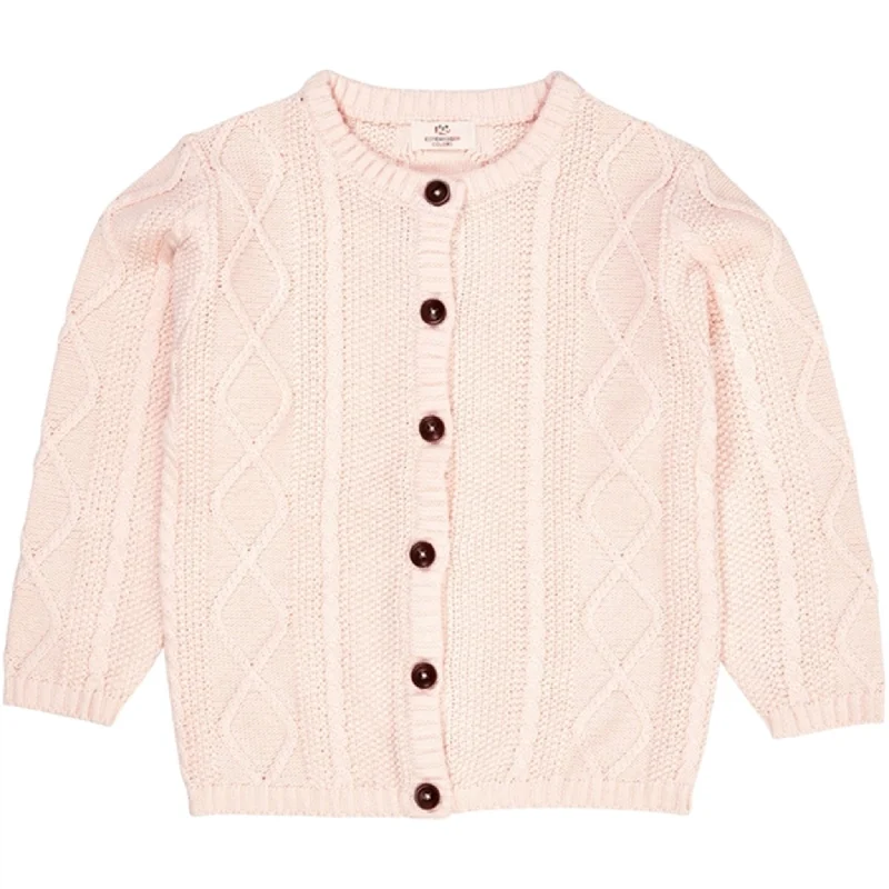 Thermal cardiganCopenhagen Colors Soft Pink Knit Cardigan