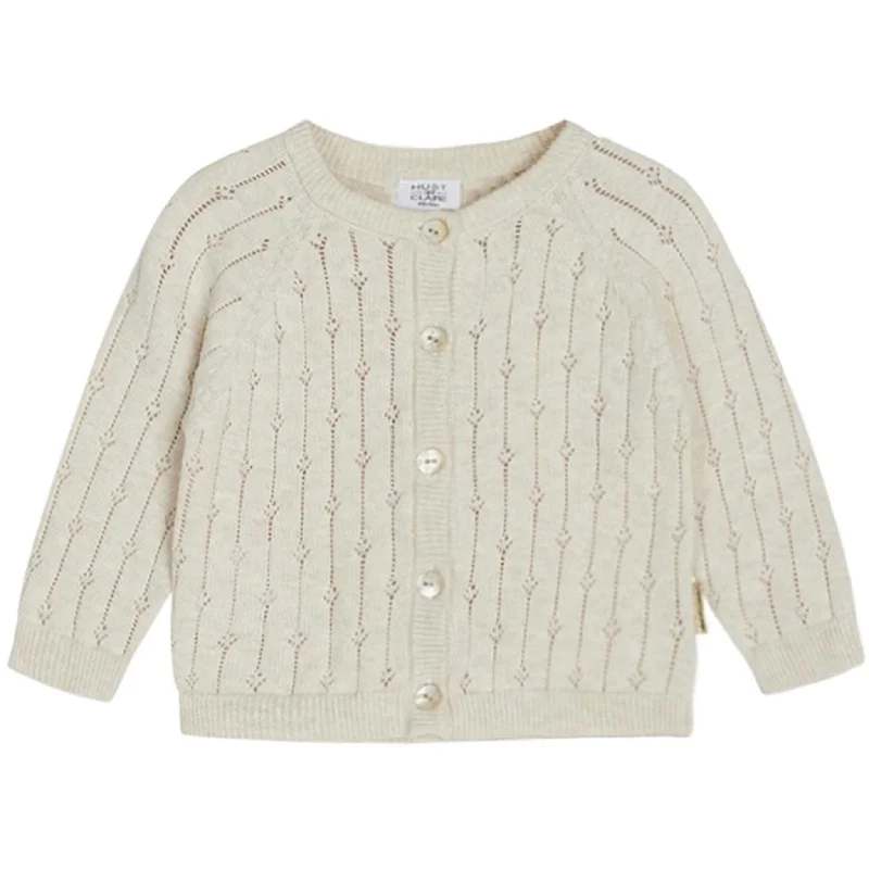 Turtleneck cardiganHust & Claire Baby Whisper Melange Cleo Cardigan