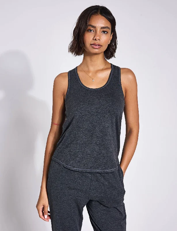 Athletic singletReSet Relaxed Tank - Moon Heather