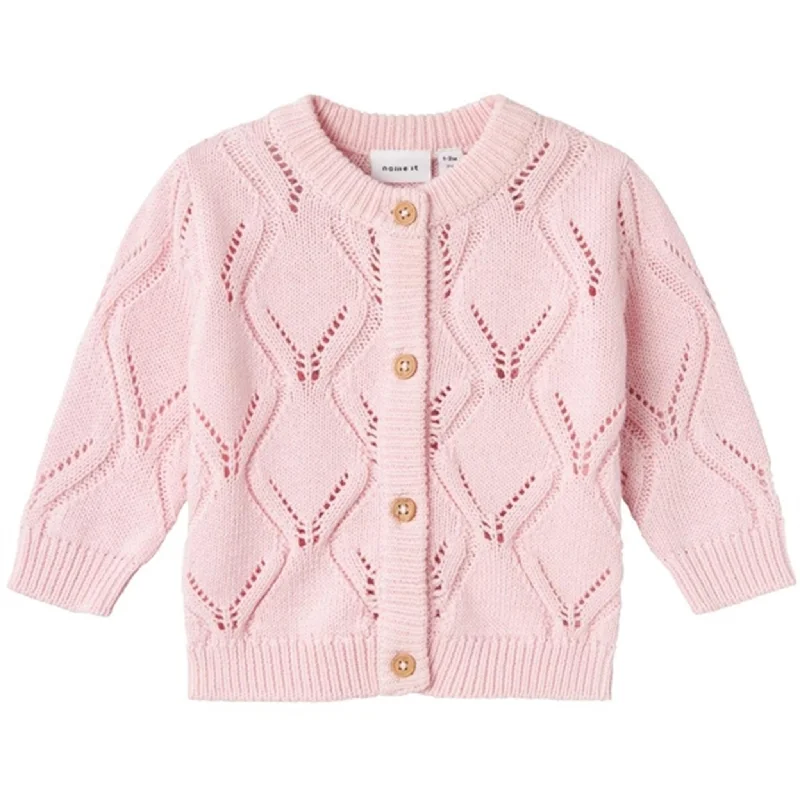 Beaded cardiganName it Parfait Pink Fopolly Knit Cardigan