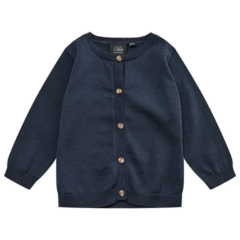 Light-reflective cardiganSofie Schnoor Dark Blue Cardigan