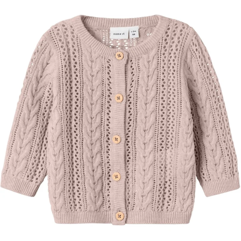 Dark cardiganName it Sepia Rose Bepil Knit Cardigan