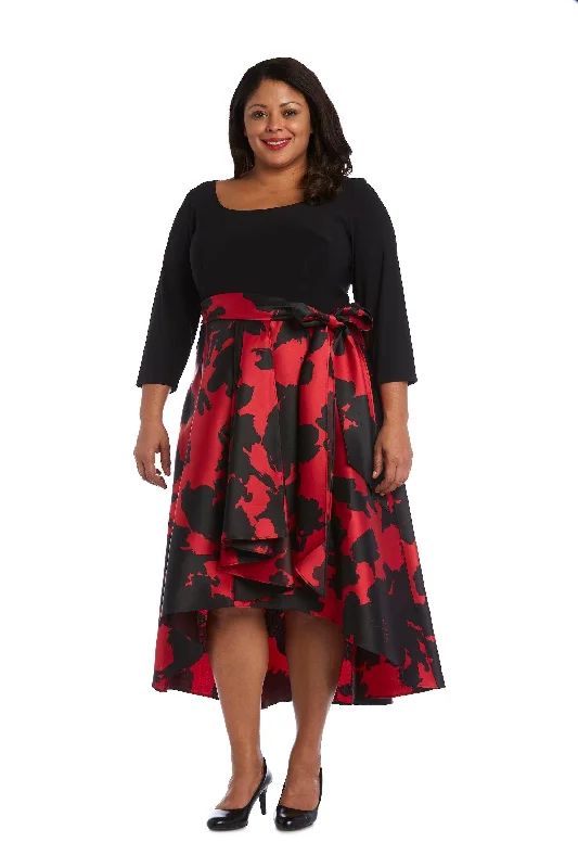 TightdeadlineR&M Richards 1621W High Low Plus Size Cocktail Dress Sale