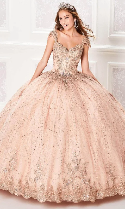 TightmixPrincesa by Ariana Vara PR21964 - Cap Sleeve Embellished Ball Gown