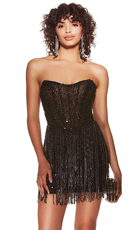 TightholdAlyce Paris 4940 - Corset Strapless Cocktail Dress