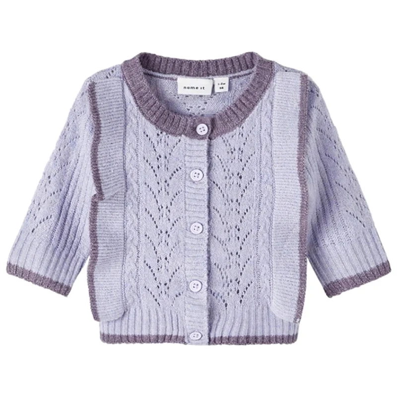 Organic cardiganName it Cosmic Sky Basille Knit Cardigan