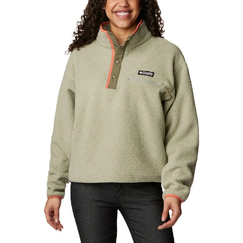 Cultural Knit TopsColumbia Helvetia™ Cropped Half Snap Fleece Pullover - Women