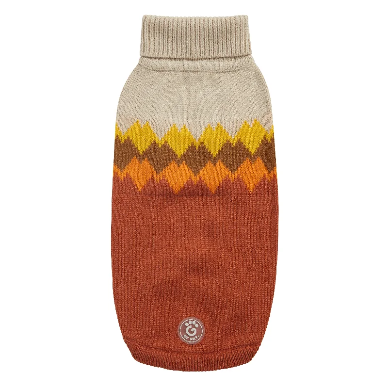 Tasseled Knit TopsFireside Sweater - Chili