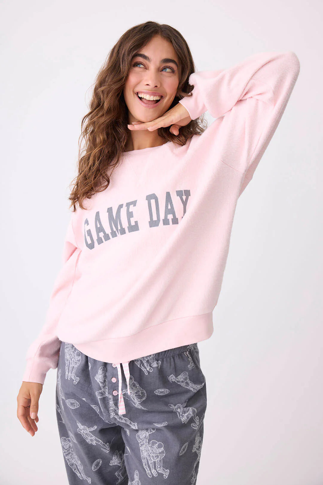 Statement Knit TopsGame Day Sweater