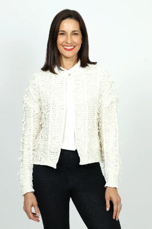 Luxury Knit TopsLolo Luxe Fringe Cardigan