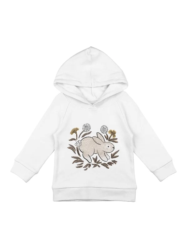 Formal Knit TopsOrganic Printed Raglan Hoodie, Bunny