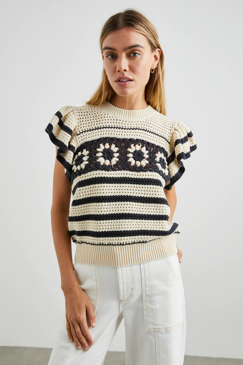 Embroidered Knit TopsPenelope