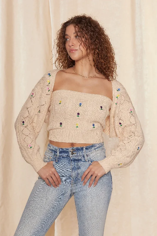 Punk Knit TopsSandy Bolero