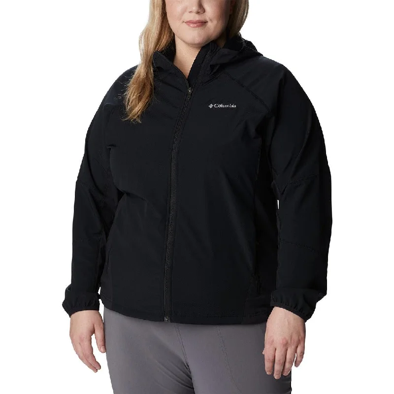 Asymmetrical Knit TopsSweet As™ Softshell Hoodie - Plus Size