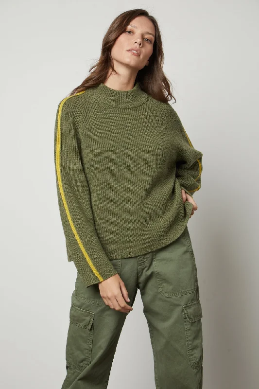 Mohair Knit TopsTEAGAN MOCK NECK SWEATER