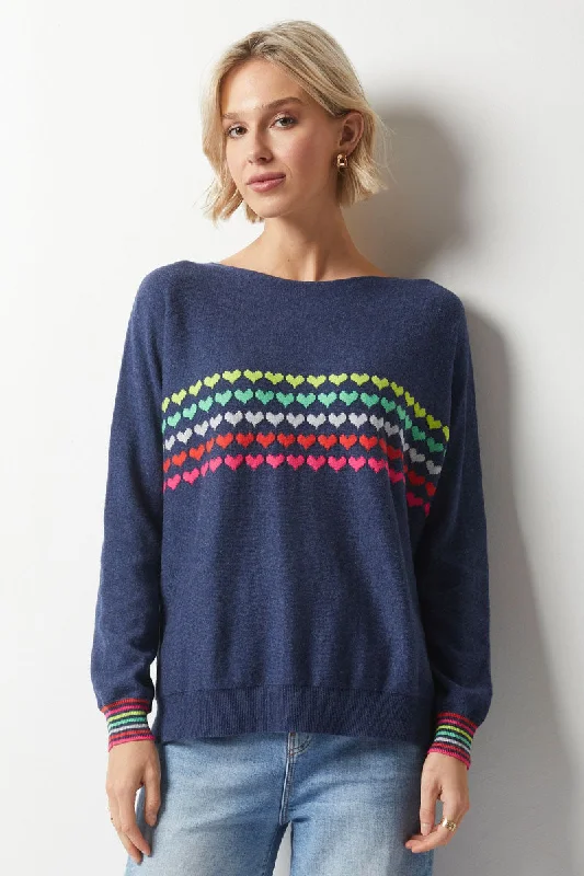 Scoop Neck Knit TopsZaket & Plover Love Struck Sweater