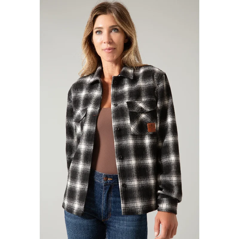 Pea CoatsKimes Ranch Women's Black Spokane Shirt Jacket