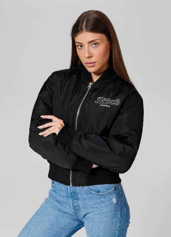 Metallic JacketsWomen's bomber jacket Angel - Black