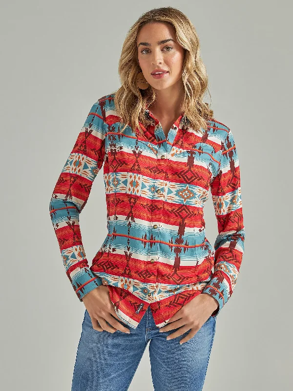 Dress ShirtsWomen's Wrangler Retro Snap Front Shirt #112339169